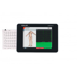 ECG 6 pistes SCHILLER CARDIOVIT FT-1 écran tactile