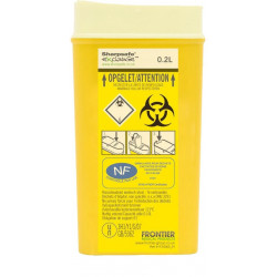 Collecteur d'aiguilles - Sharpsafe - 0.2 l