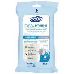 Gant de toilette imprégné Aqua