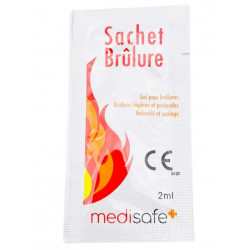 Sachet brûlure hydrogel Medisafe