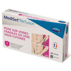 Mediset Perfusion - Veines fragiles ou voie sous-cutanée avec perfuseur 3 voies