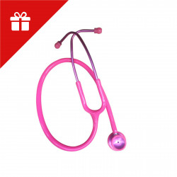 Stéthoscope Spengler IDEAL + Double Pédiatrique  - Rose