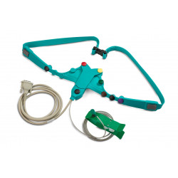 Ceinture électrodes ECG LevMed 11061 avec sangle