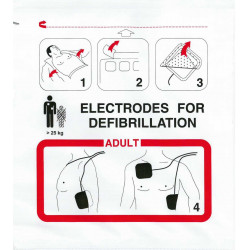 Electrodes adultes SCHILLER FRED EASY